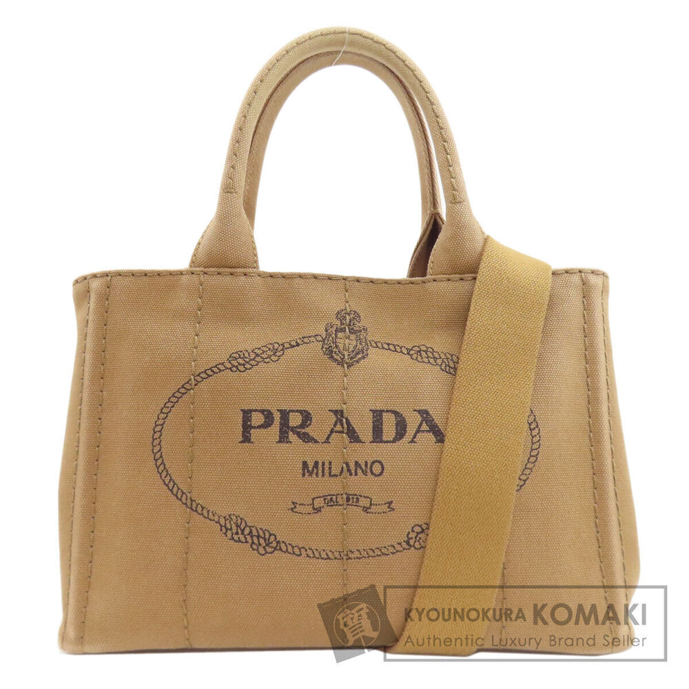 Prada Canapa Handbag Canvas